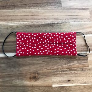 🆕 Polka Dot face mask - handmade 2-ply